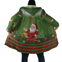 Christmas Costume Elf Cloak Santa Little Helper Green - Wonder Print Shop