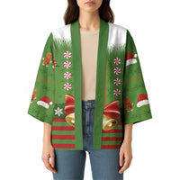 Christmas Costume Elf Kimono Santa Little Helper Green - Wonder Print Shop