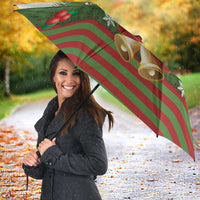 Christmas Costume Elf Umbrella Santa Little Helper Green - Wonder Print Shop
