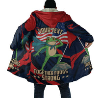 Portland Frog Protest Personalized Cloak Frogs Together Strong - Wonder Print Shop