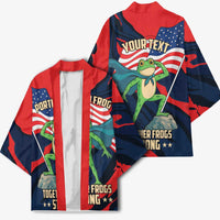 Portland Frog Protest Personalized Kimono Frogs Together Strong - Wonder Print Shop