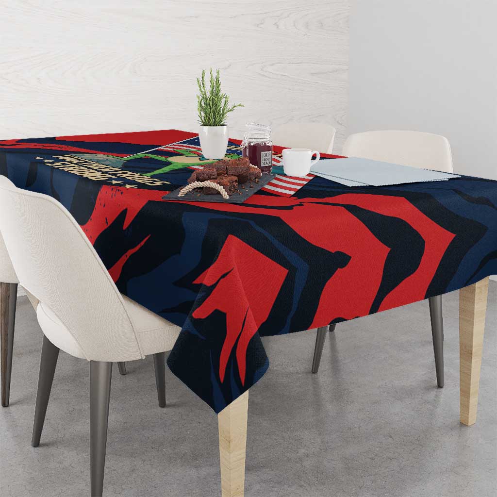 Portland Frog Protest Personalized Tablecloth Frogs Together Strong - Wonder Print Shop