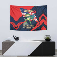Portland Frog Protest Personalized Tapestry Frogs Together Strong - Wonder Print Shop
