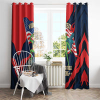 Portland Frog Protest Personalized Window Curtain Frogs Together Strong - Wonder Print Shop