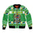 Personalized Tanzania Christmas Bomber Jacket Uhuru na Umoja Heri ya Krismasi - Wonder Print Shop