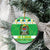 Personalized Tanzania Christmas Ceramic Ornament Uhuru na Umoja Heri ya Krismasi - Wonder Print Shop