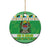 Personalized Tanzania Christmas Ceramic Ornament Uhuru na Umoja Heri ya Krismasi - Wonder Print Shop