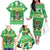 Personalized Tanzania Christmas Family Matching Off The Shoulder Long Sleeve Dress and Hawaiian Shirt Uhuru na Umoja Heri ya Krismasi - Wonder Print Shop