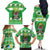 Personalized Tanzania Christmas Family Matching Off The Shoulder Long Sleeve Dress and Hawaiian Shirt Uhuru na Umoja Heri ya Krismasi - Wonder Print Shop