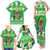 Personalized Tanzania Christmas Family Matching Tank Maxi Dress and Hawaiian Shirt Uhuru na Umoja Heri ya Krismasi - Wonder Print Shop