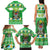 Personalized Tanzania Christmas Family Matching Tank Maxi Dress and Hawaiian Shirt Uhuru na Umoja Heri ya Krismasi - Wonder Print Shop