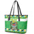 Personalized Tanzania Christmas Leather Tote Bag Uhuru na Umoja Heri ya Krismasi - Wonder Print Shop