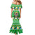 Personalized Tanzania Christmas Mermaid Dress Uhuru na Umoja Heri ya Krismasi - Wonder Print Shop