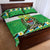 Personalized Tanzania Christmas Quilt Bed Set Uhuru na Umoja Heri ya Krismasi - Wonder Print Shop