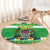 Personalized Tanzania Christmas Round Carpet Uhuru na Umoja Heri ya Krismasi