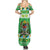 Personalized Tanzania Christmas Summer Maxi Dress Uhuru na Umoja Heri ya Krismasi - Wonder Print Shop