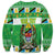 Personalized Tanzania Christmas Sweatshirt Uhuru na Umoja Heri ya Krismasi - Wonder Print Shop