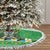 Personalized Tanzania Christmas Tree Skirt Uhuru na Umoja Heri ya Krismasi - Wonder Print Shop