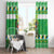 Personalized Tanzania Christmas Window Curtain Uhuru na Umoja Heri ya Krismasi - Wonder Print Shop