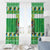 Personalized Tanzania Christmas Window Curtain Uhuru na Umoja Heri ya Krismasi - Wonder Print Shop