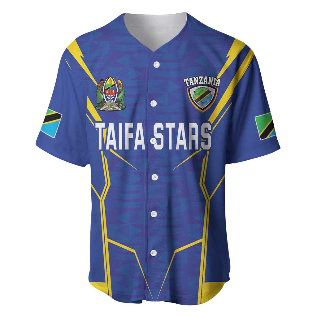 Custom Tanzania Football Baseball Jersey Taifa Stars Sporty Style - Wonder Print Shop