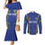 Custom Tanzania Football Couples Matching Mermaid Dress and Long Sleeve Button Shirt Taifa Stars Sporty Style