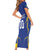 Custom Tanzania Football Family Matching Short Sleeve Bodycon Dress and Hawaiian Shirt Taifa Stars Sporty Style - Wonder Print Shop