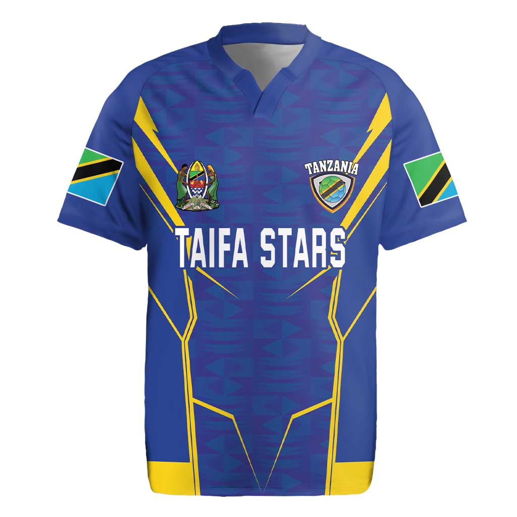 Custom Tanzania Football Rugby Jersey Taifa Stars Sporty Style - Wonder Print Shop