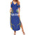 Custom Tanzania Football Summer Maxi Dress Taifa Stars Sporty Style - Wonder Print Shop