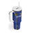 Custom Tanzania Football Tumbler With Handle Taifa Stars Sporty Style - Wonder Print Shop