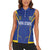 Custom Tanzania Football Women Sleeveless Polo Shirt Taifa Stars Sporty Style - Wonder Print Shop