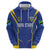 Custom Tanzania Football Zip Hoodie Taifa Stars Sporty Style - Wonder Print Shop