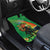 Happy Saint Patrick's Day Car Mats Cheerful Leprechaun Irish Harp