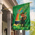 Happy Saint Patrick's Day Garden Flag Cheerful Leprechaun Irish Harp