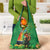 Happy Saint Patrick's Day Grocery Bag Cheerful Leprechaun Irish Harp