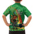 Happy Saint Patrick's Day Hawaiian Shirt Cheerful Leprechaun Irish Harp