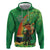 Happy Saint Patrick's Day Hoodie Cheerful Leprechaun Irish Harp