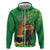 Happy Saint Patrick's Day Hoodie Cheerful Leprechaun Irish Harp