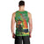 Happy Saint Patrick's Day Men Tank Top Cheerful Leprechaun Irish Harp