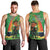 Happy Saint Patrick's Day Men Tank Top Cheerful Leprechaun Irish Harp