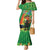 Happy Saint Patrick's Day Mermaid Dress Cheerful Leprechaun Irish Harp