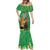 Happy Saint Patrick's Day Mermaid Dress Cheerful Leprechaun Irish Harp