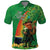 Happy Saint Patrick's Day Polo Shirt Cheerful Leprechaun Irish Harp