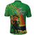 Happy Saint Patrick's Day Polo Shirt Cheerful Leprechaun Irish Harp