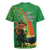 Happy Saint Patrick's Day Rugby Jersey Cheerful Leprechaun Irish Harp