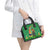 Happy Saint Patrick's Day Shoulder Handbag Cheerful Leprechaun Irish Harp