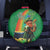 Happy Saint Patrick's Day Spare Tire Cover Cheerful Leprechaun Irish Harp