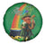 Happy Saint Patrick's Day Spare Tire Cover Cheerful Leprechaun Irish Harp