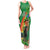 Happy Saint Patrick's Day Tank Maxi Dress Cheerful Leprechaun Irish Harp