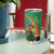 Happy Saint Patrick's Day Tumbler Cup Cheerful Leprechaun Irish Harp